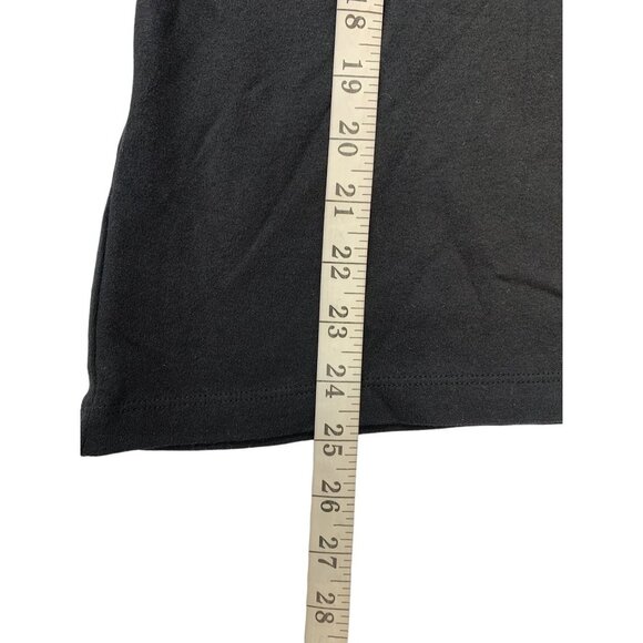 Westbound Women Black Mock Neck Long Sleeve Top - Picture 5 of 5